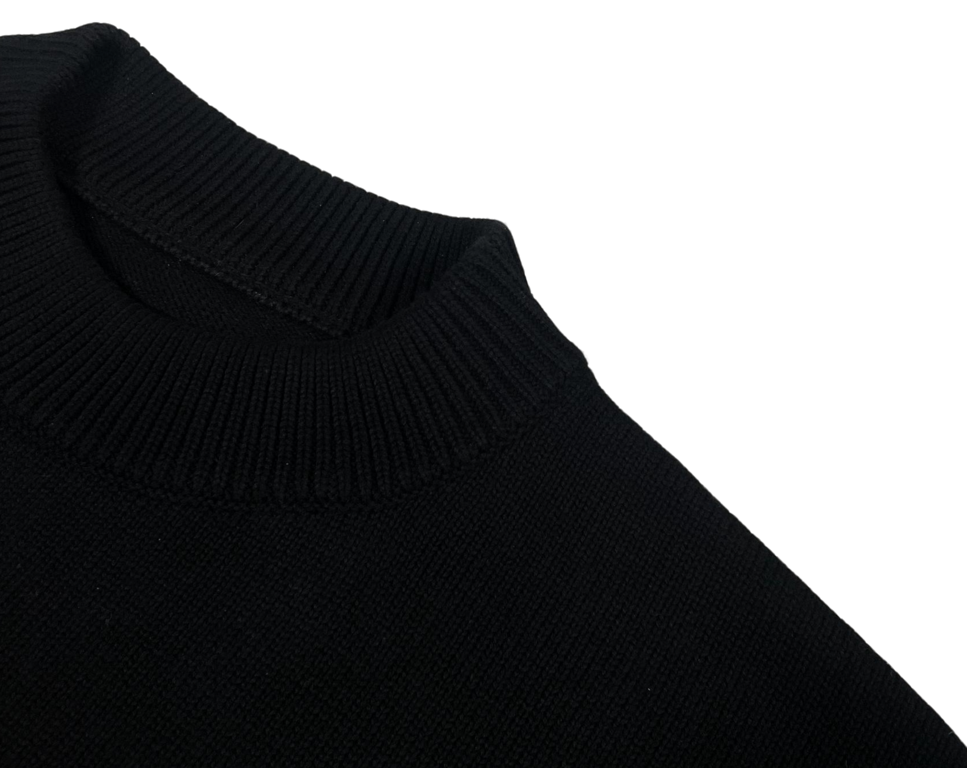 Knit sweater black