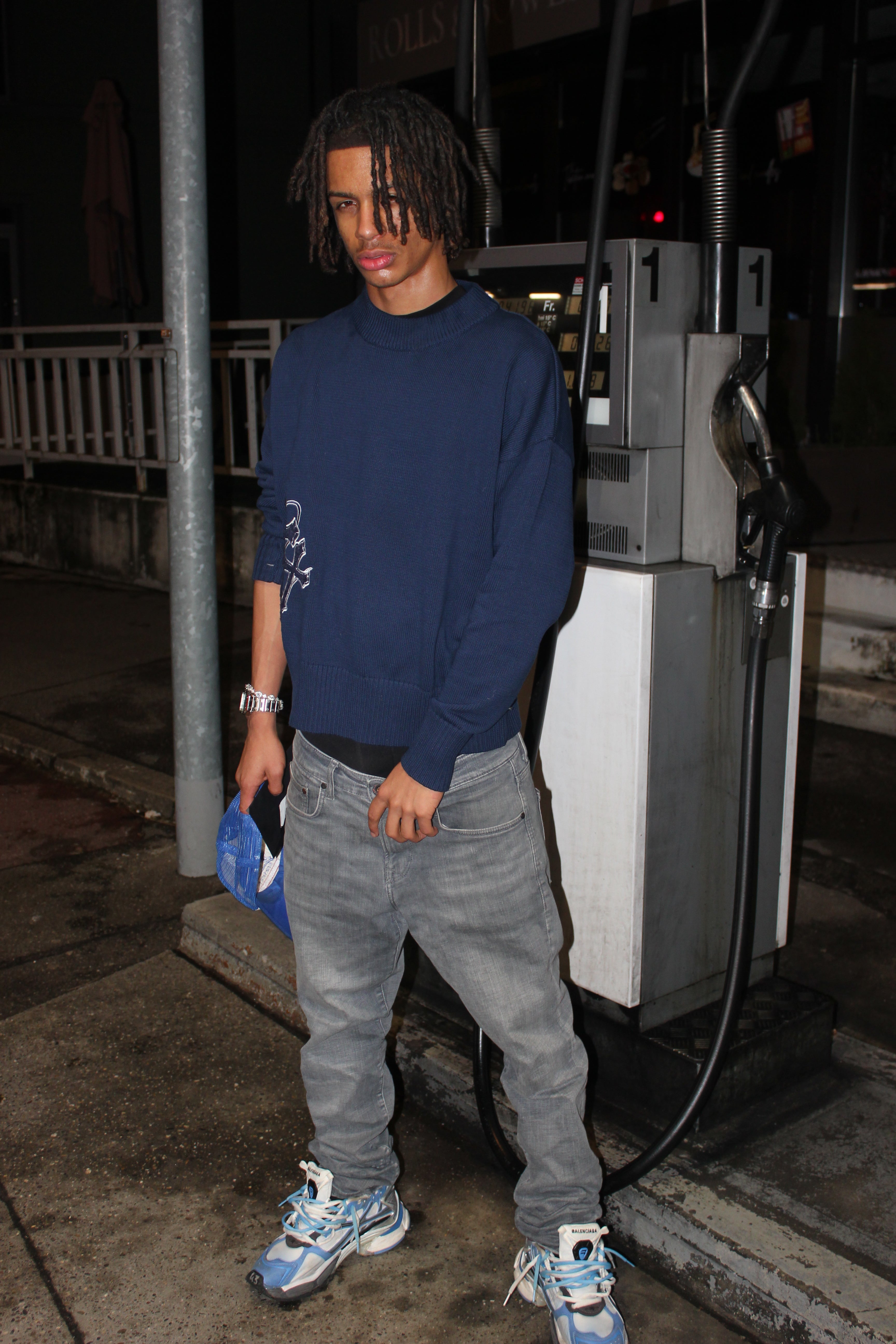 KNITSWEATER DEEP BLUE