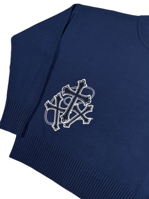 Knitsweater Deep Blue