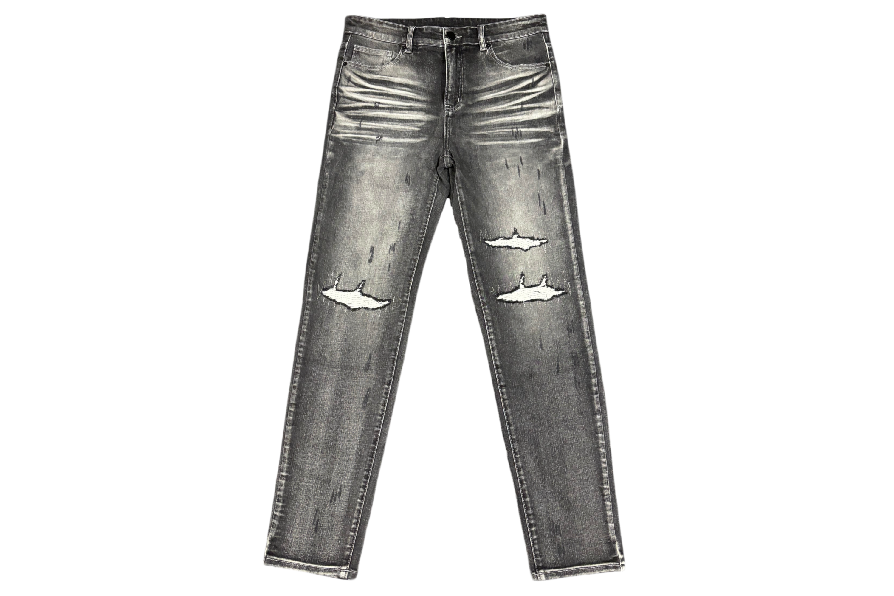 BURNED ASH DENIM