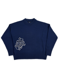 KNITSWEATER DEEP BLUE
