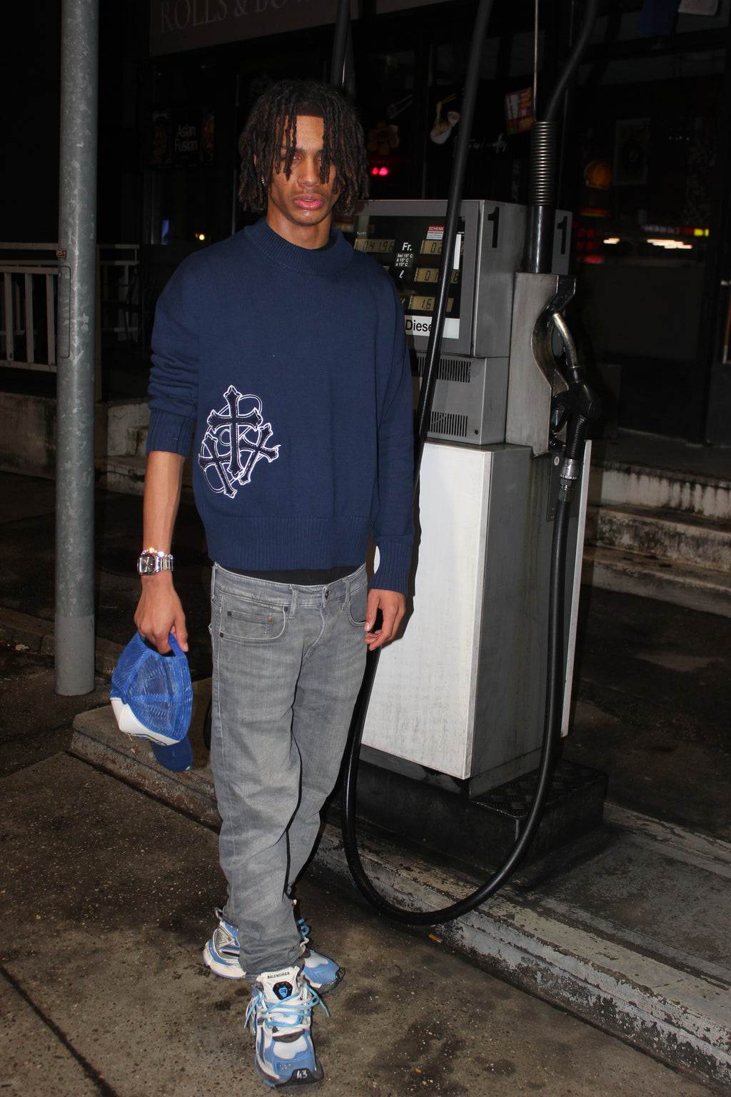 Knitsweater Deep Blue