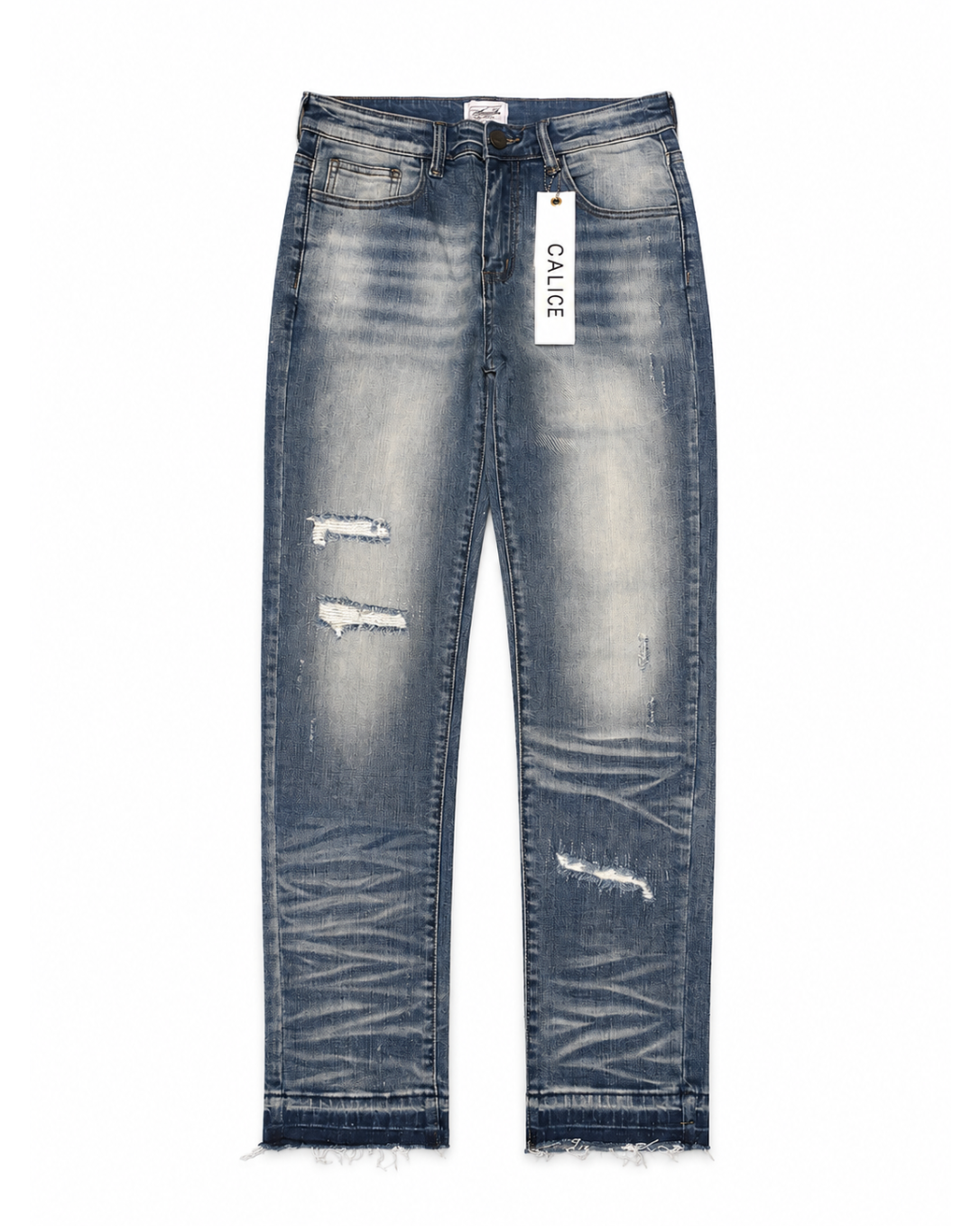 ABYSS BLUE SLIM FIT JEANS