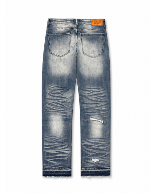 ABYSS BLUE SLIM FIT JEANS