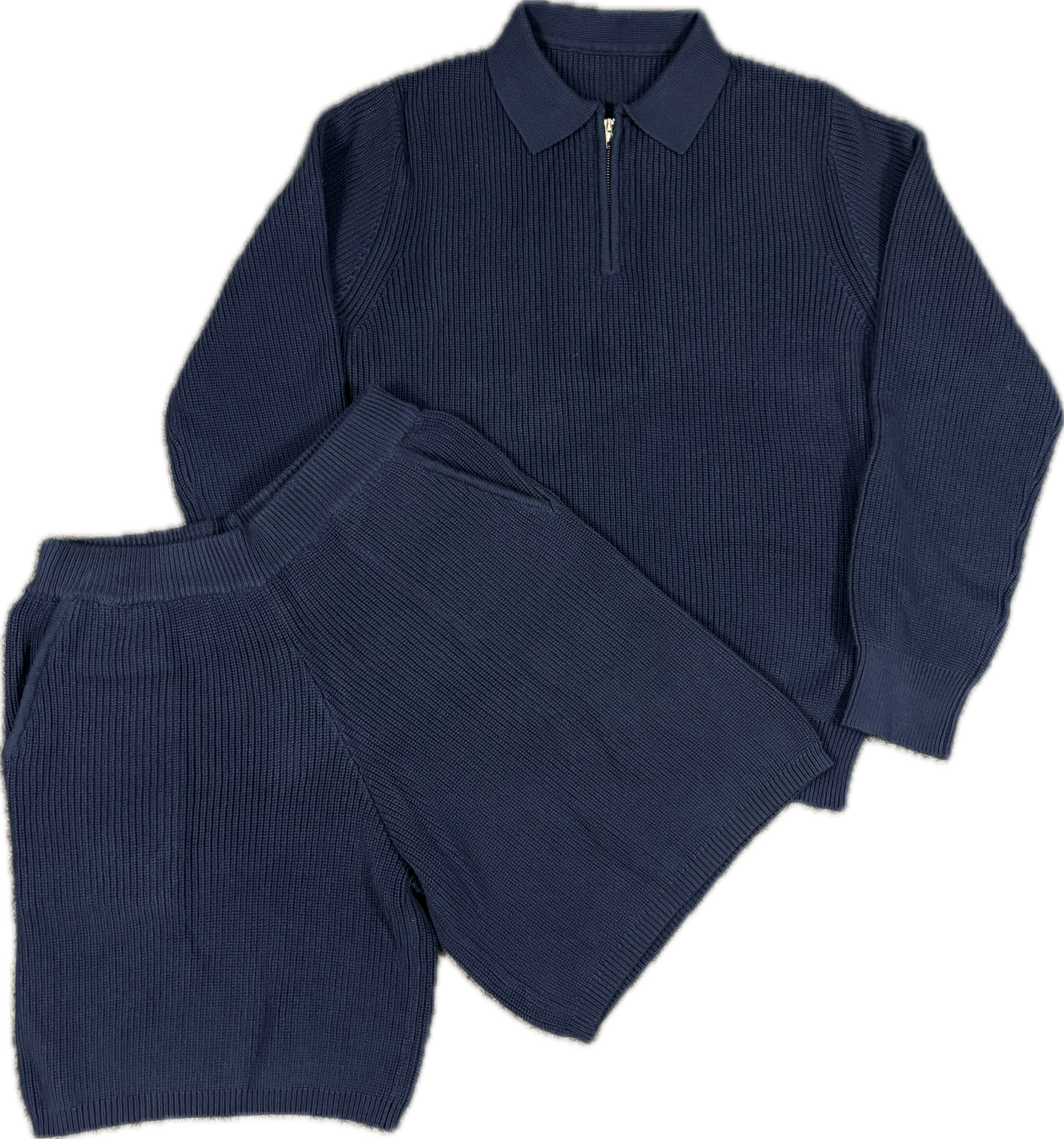 KNITTED SUMMER SET ROYAL BLUE