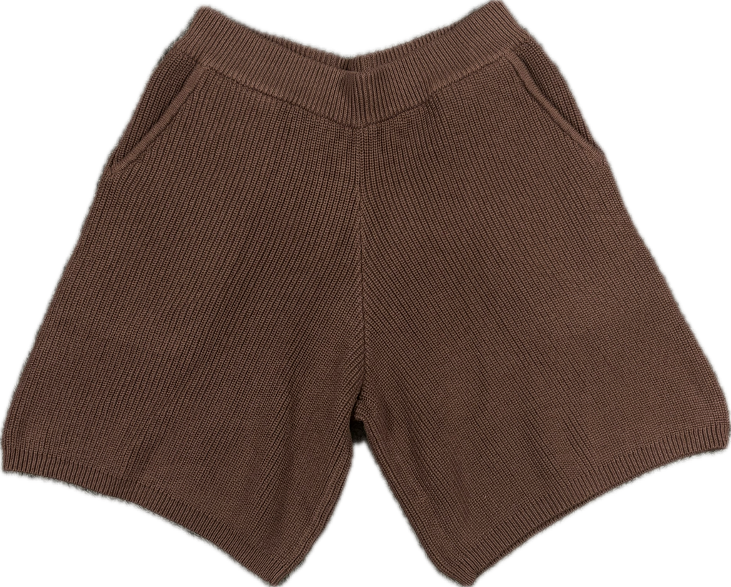 KNITTED SUMMER SET MOCCA BROWN