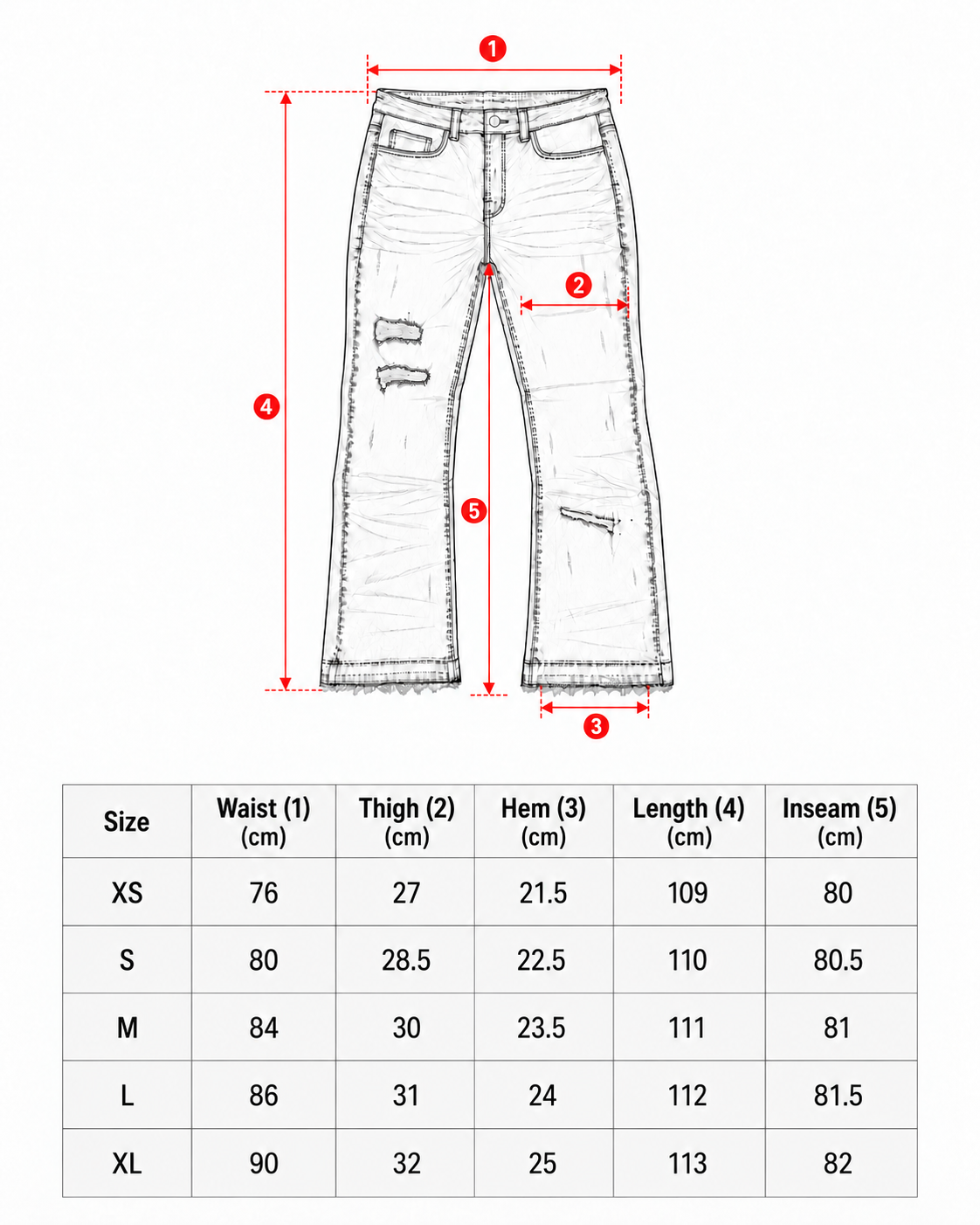 MIDNIGHT BLACK FLARED JEANS