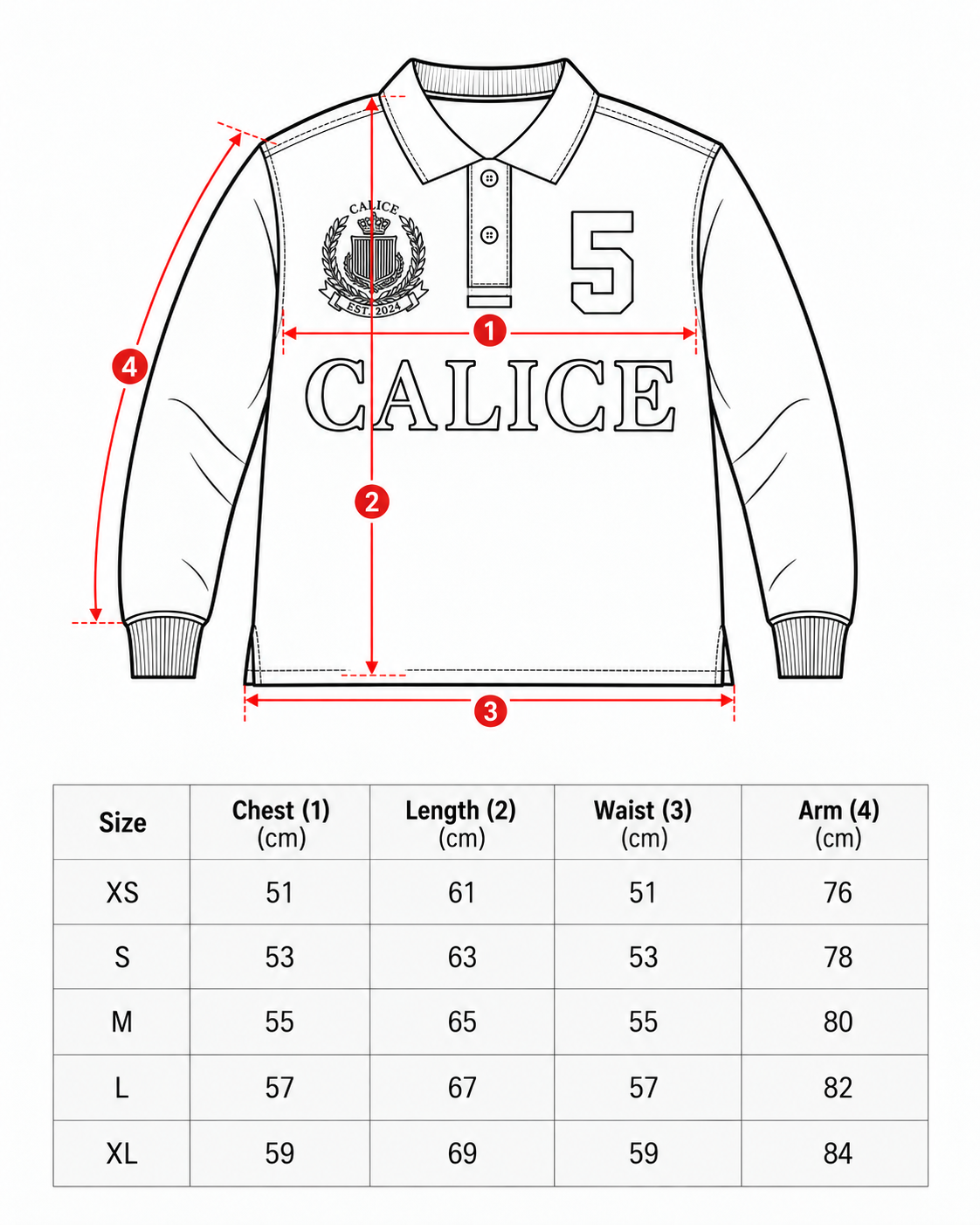 POLO LONGSLEEVE BLACK