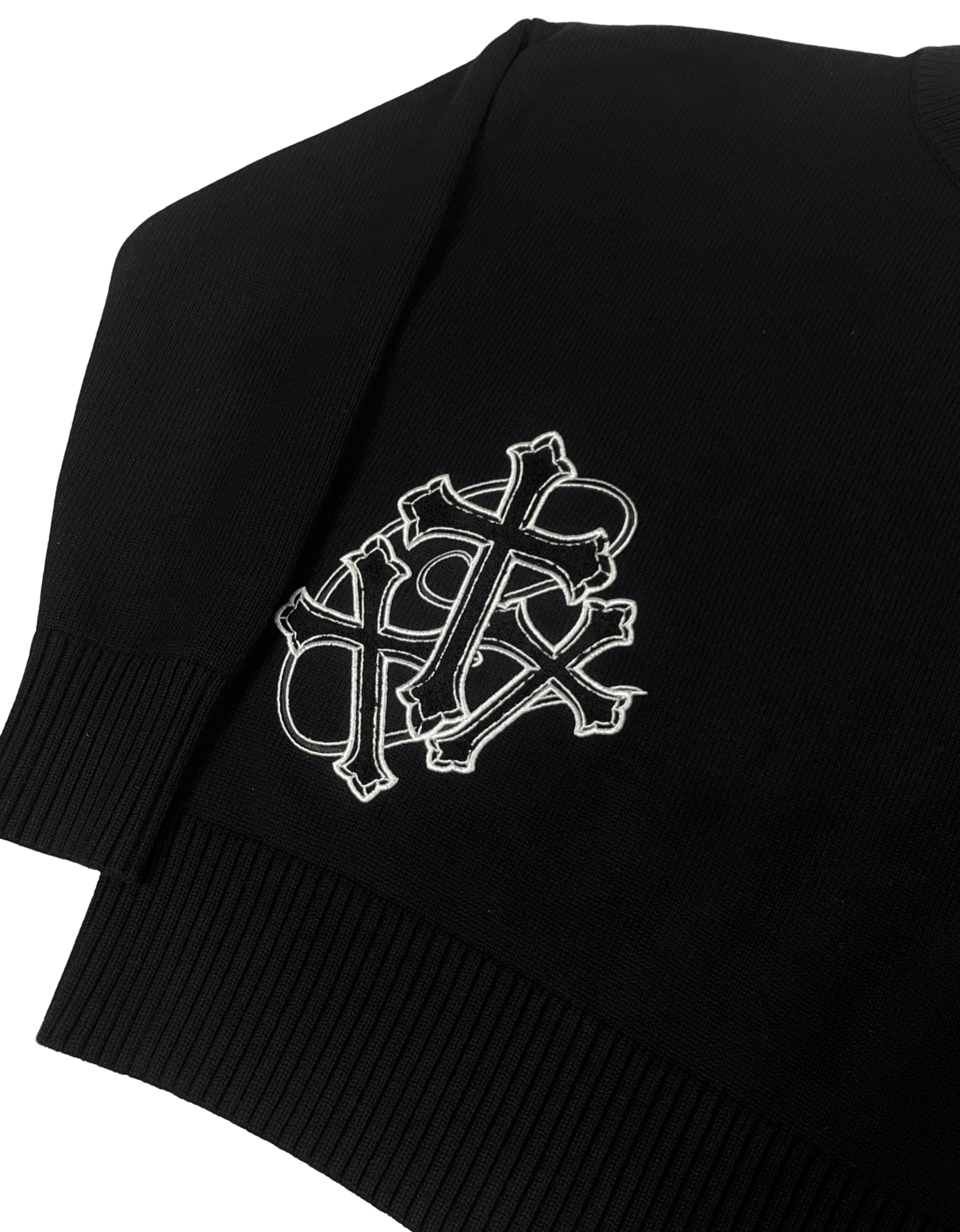 KNITSWEATER BLACK