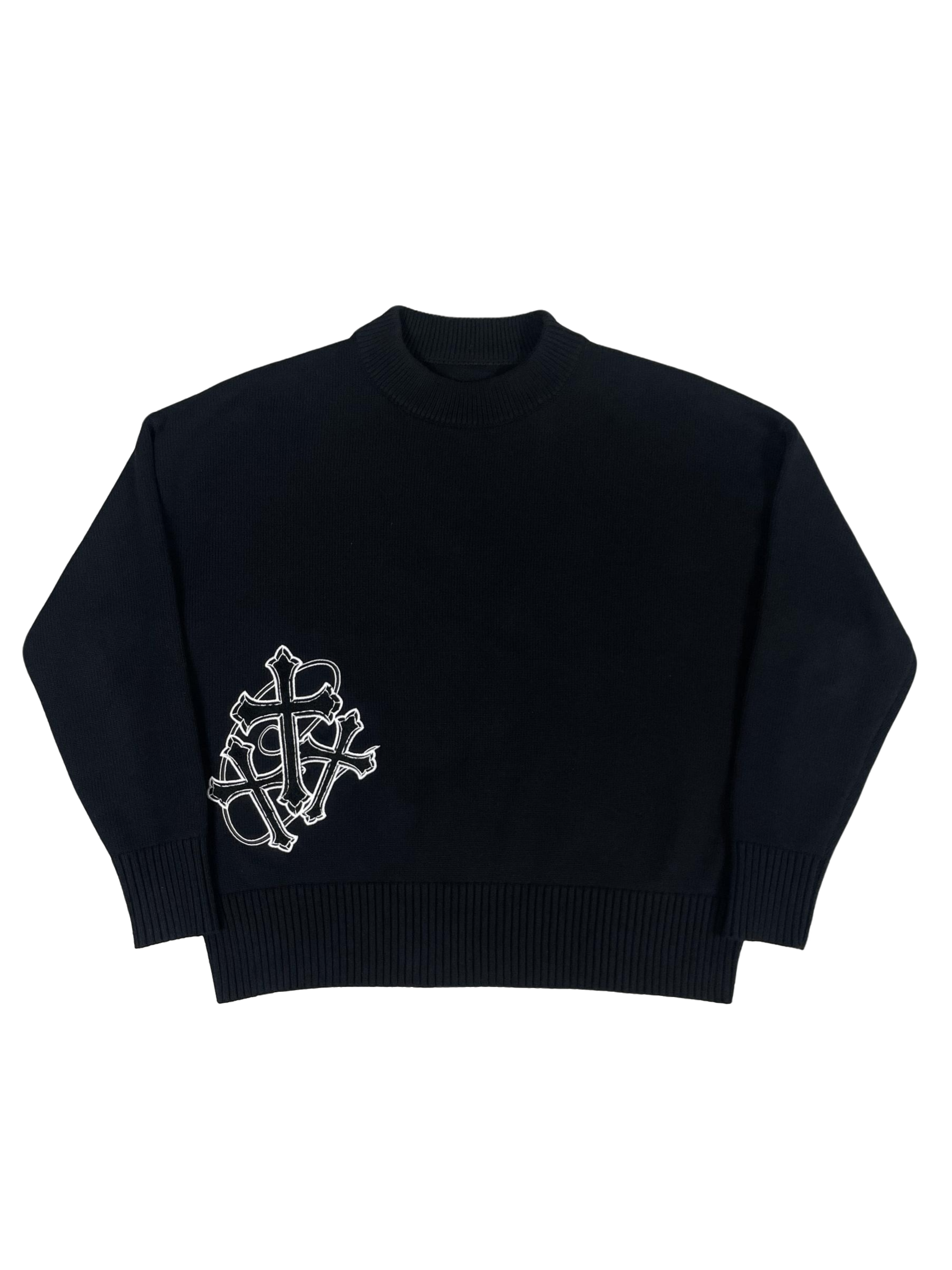 KNITSWEATER BLACK