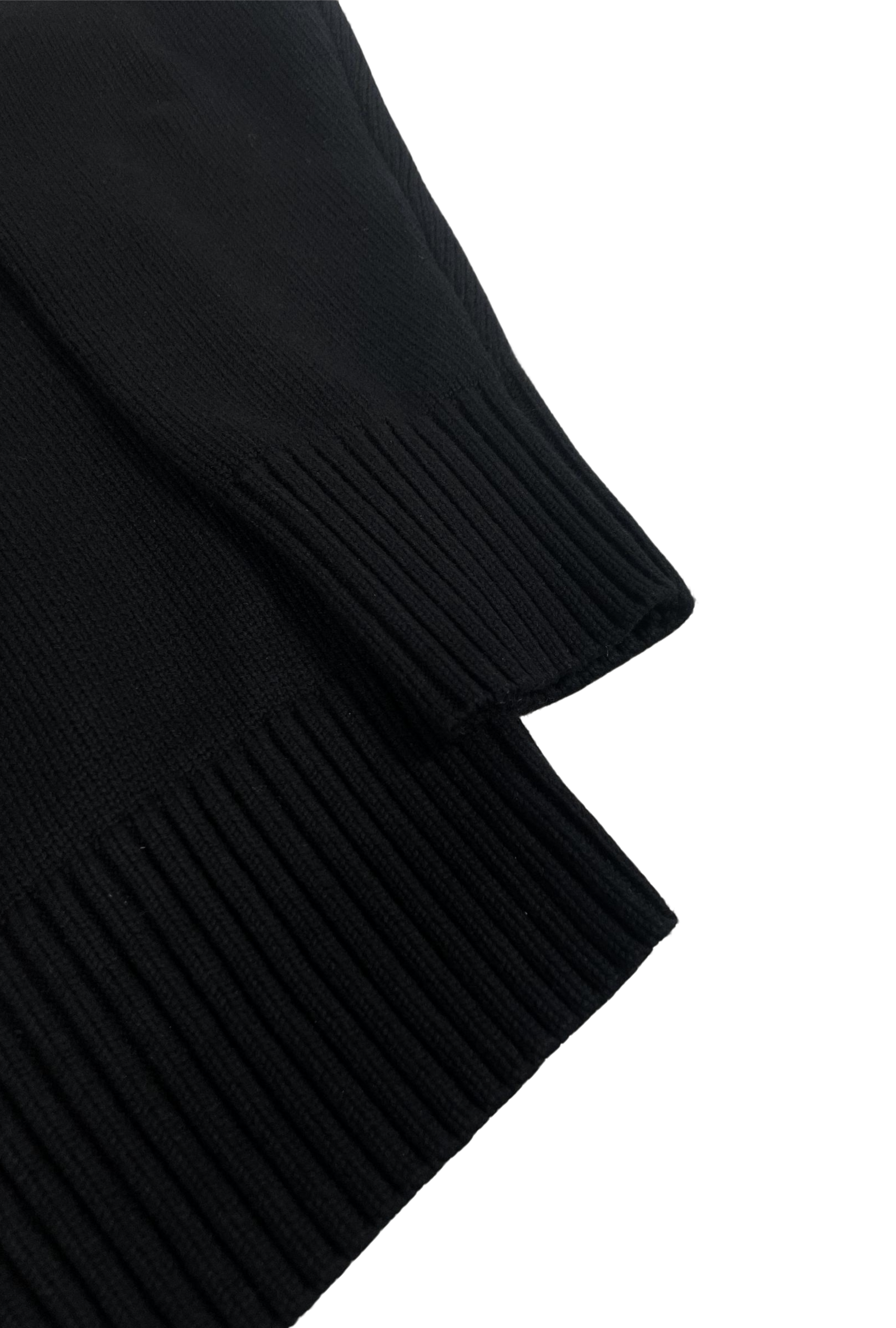 Knit sweater black